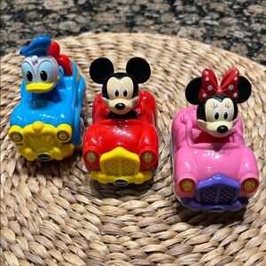Disney Go Go Toy Cars - Mickey Mouse, Minnie, & Donald
